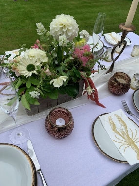 Summer Table Flowers